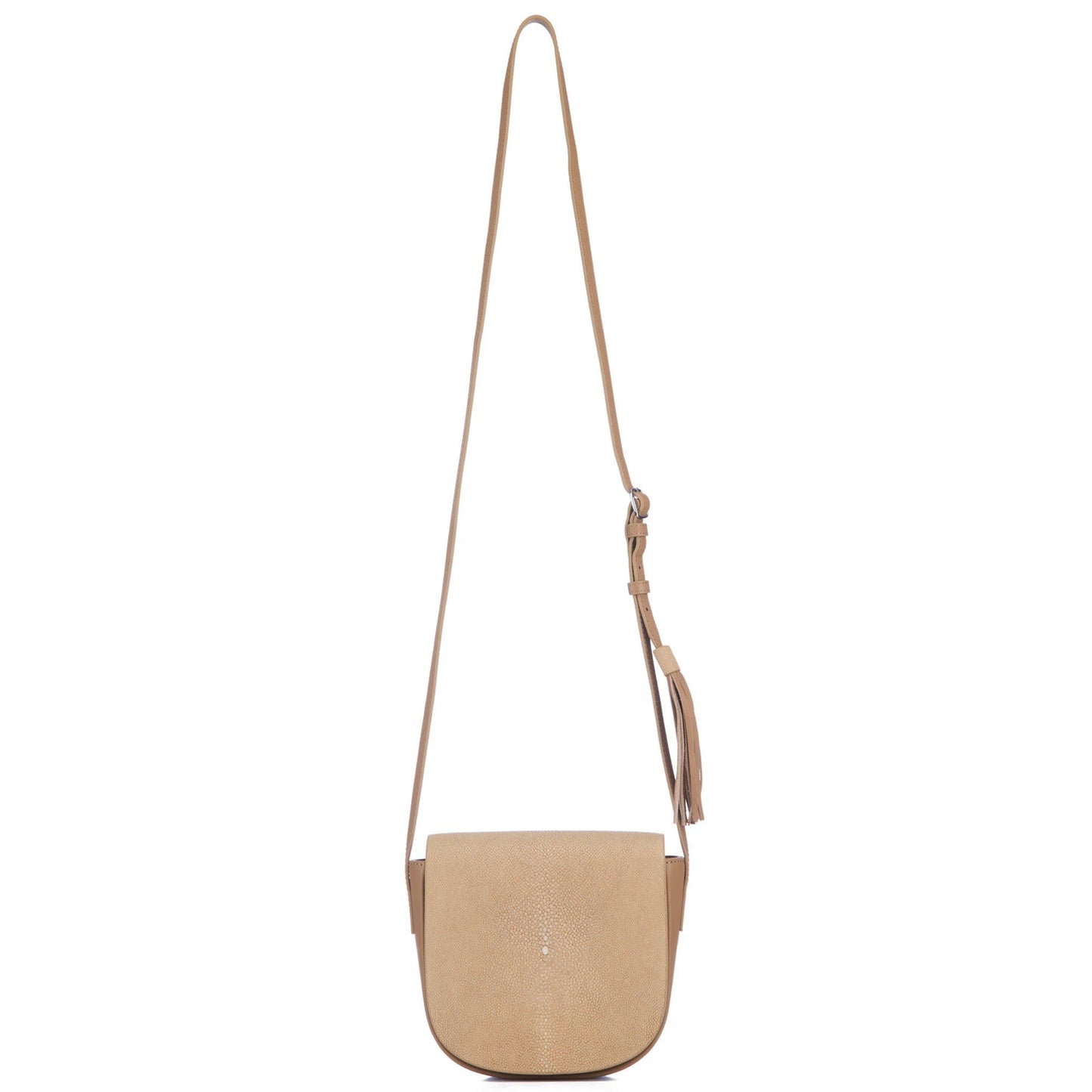 VIVO Brooke Cross Body Leather and Shagreen Handbag