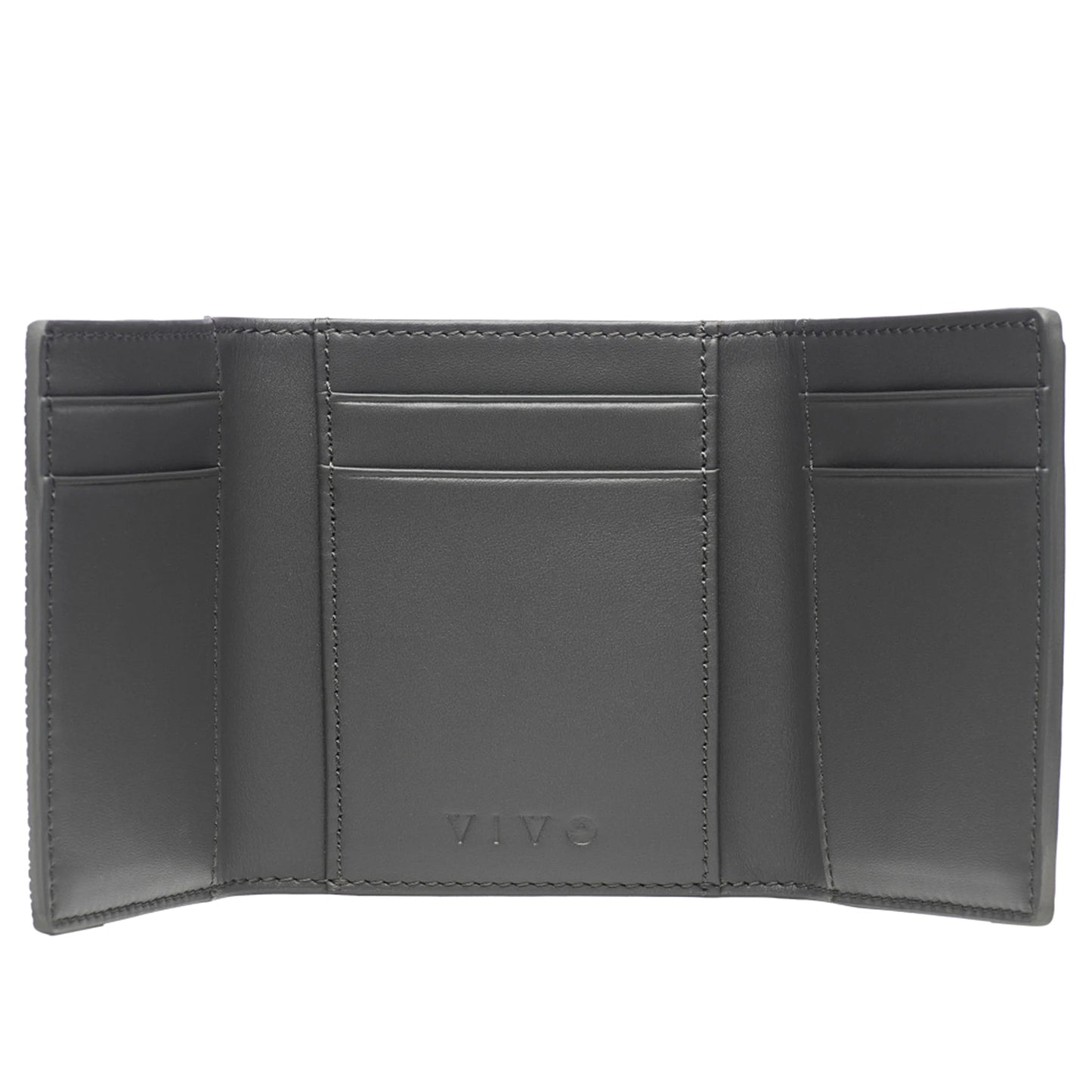 VIVO Evan Men's Genuine Shagreen Tri-Fold Wallet