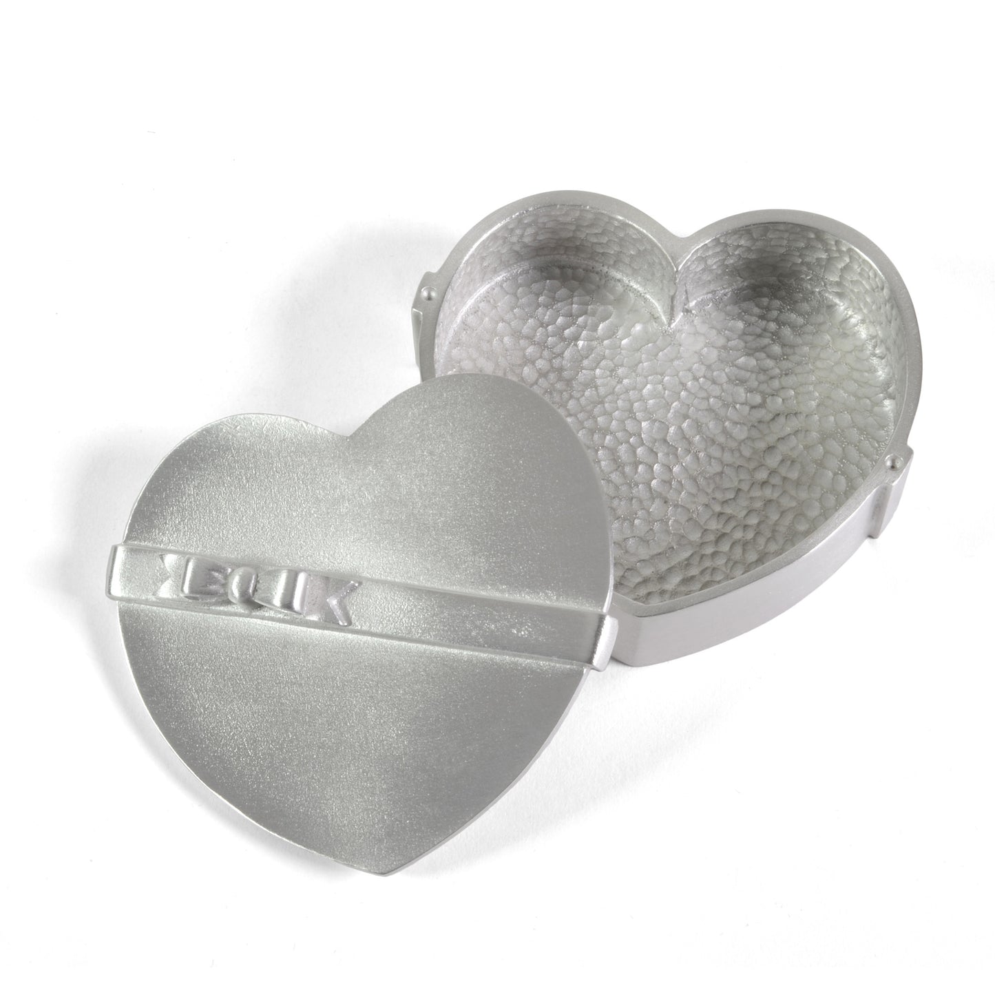 Vilmain Sweet Heart Pewter Treasure Box - The Barrington Garage