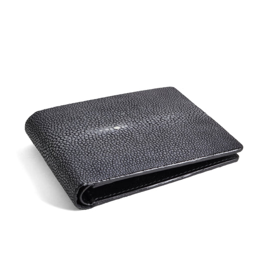 VIVO Eric Men's Genuine Shagreen Slim Billfold Wallet