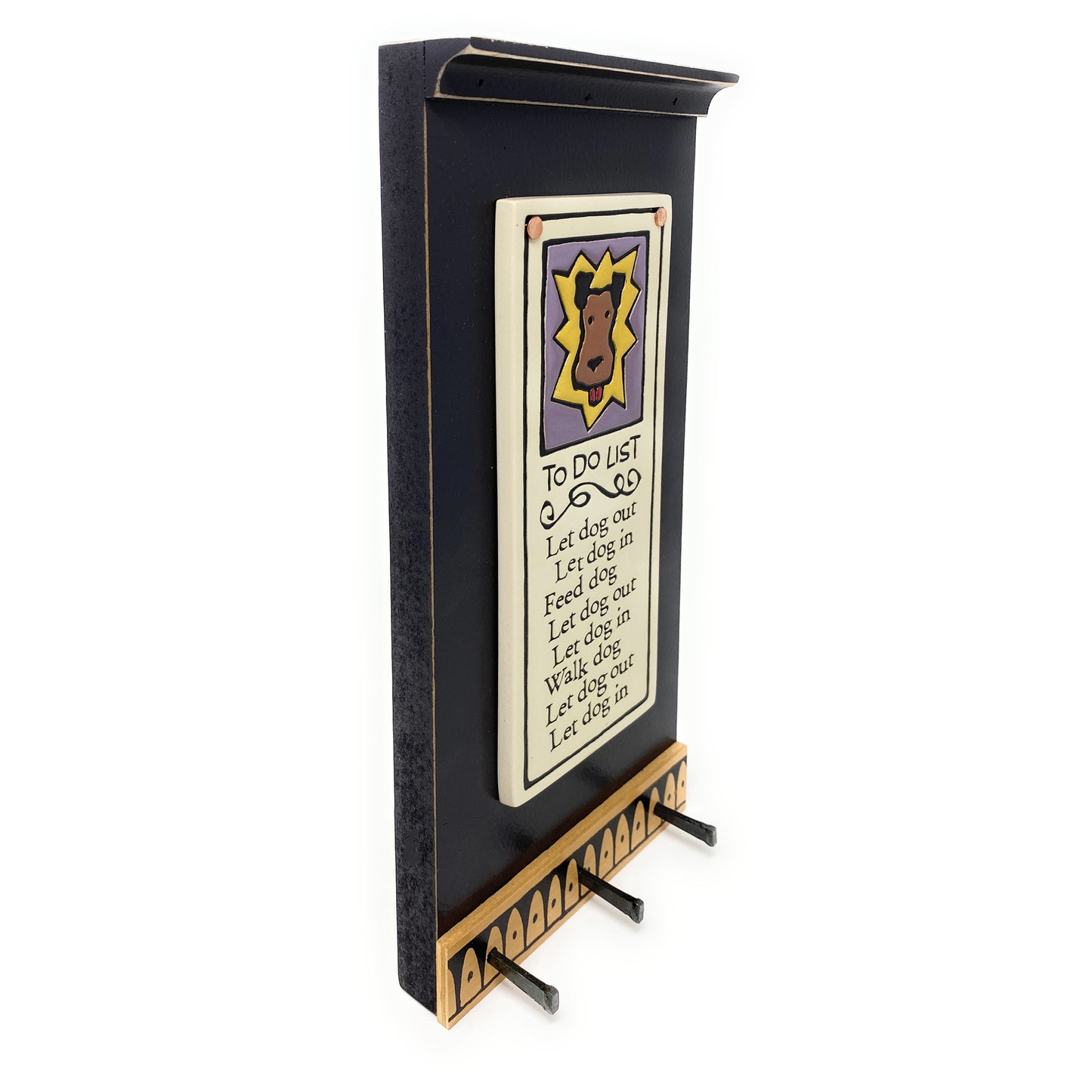 Spooner Creek Doggie To-Do List Key Rack
