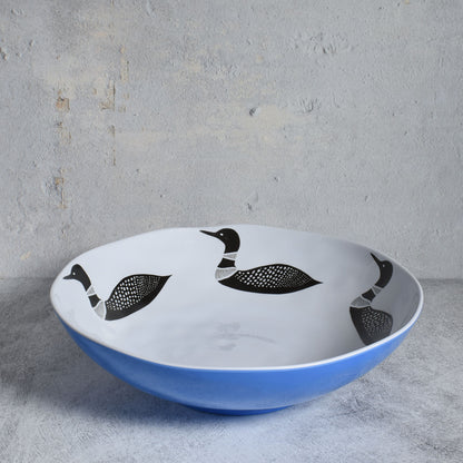 Loons by Kate Nelligan 11-1/2" Melamine Serving Bowl