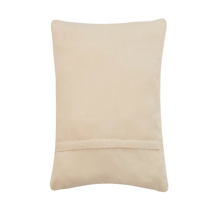 Ball Topiary with Bow Hooked Wool 18" x 12" Throw Pillow with Polyfill Insert