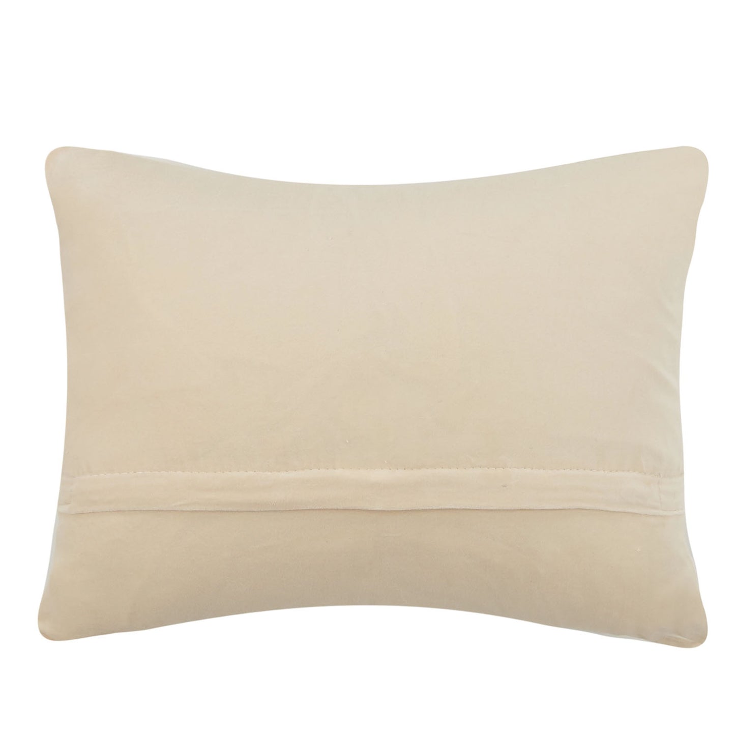 Mallard Duck Plaid 18" x 14" Hooked Wool Throw Pillow with Polyfill Insert