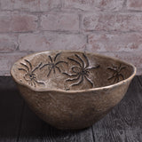 Spooky Spiders 10-3/4" Decorative Ceramic Bowl
