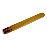 American Handmade Maple and Walnut Wooden Tongs with Spring Action, Fold Flat for Storage