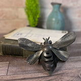 Blackthorne Forge 6-3/4" Bumblebee Steel Sculpture Paperweight, Handcrafted in Vermont
