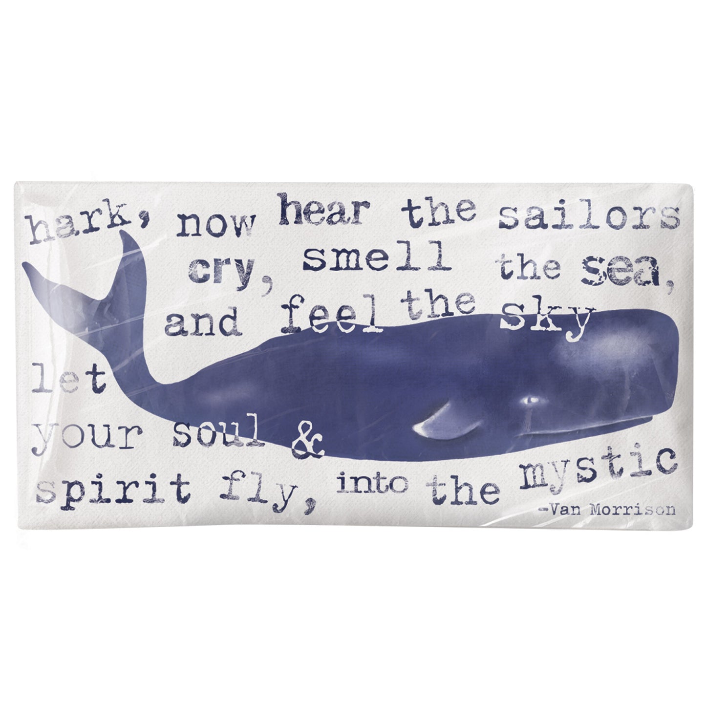 Blue Whale Cotton Flour Sack Kitchen Dish Towel