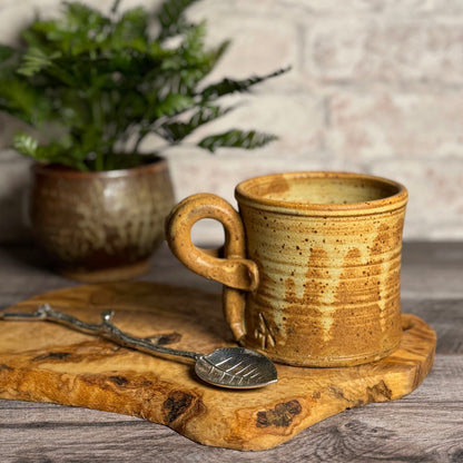 Anthony Stoneware Coffee Tea Mug, Handmade American Pottery