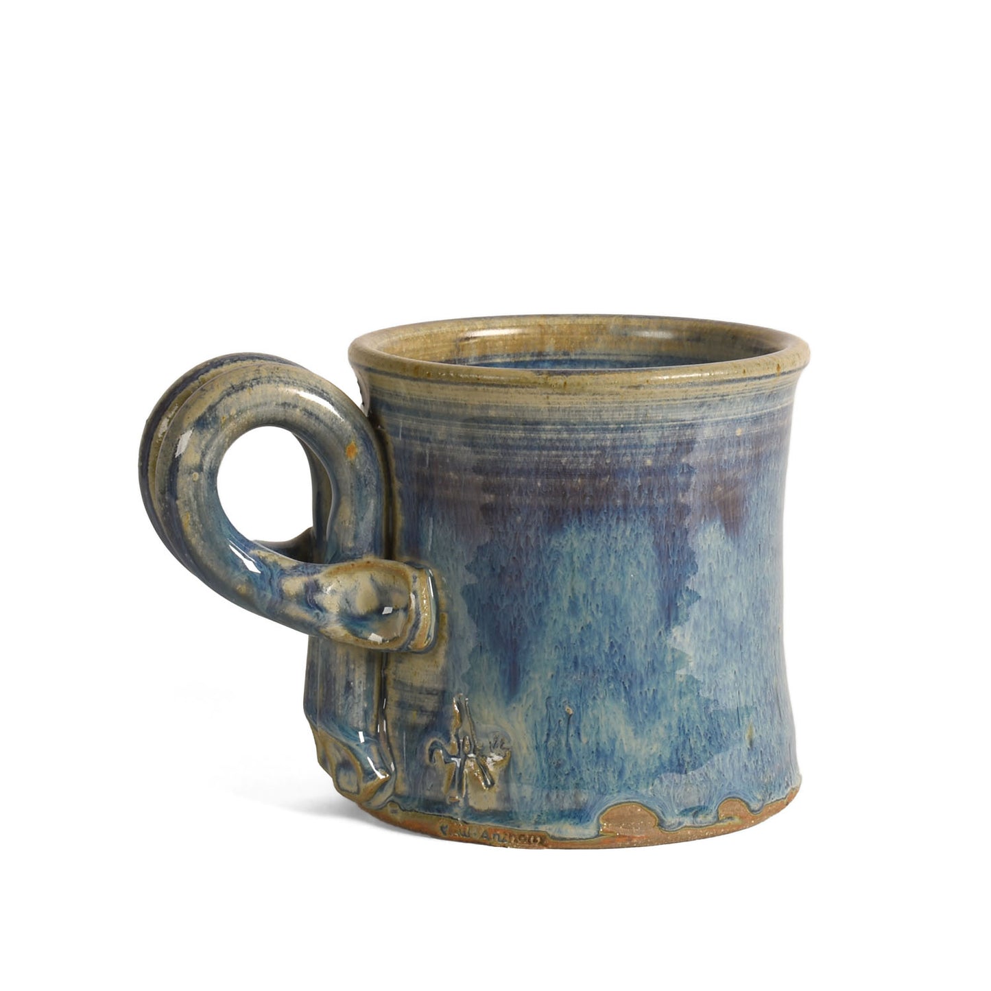 Anthony Stoneware Coffee Tea Mug, Handmade American Pottery