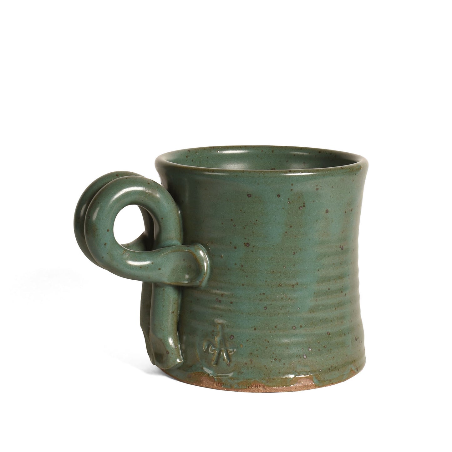 Anthony Stoneware Coffee Tea Mug, Handmade American Pottery