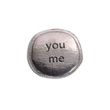 Crosby & Taylor You, Me, Us Lead-Free American Pewter Sentiment Token Coin