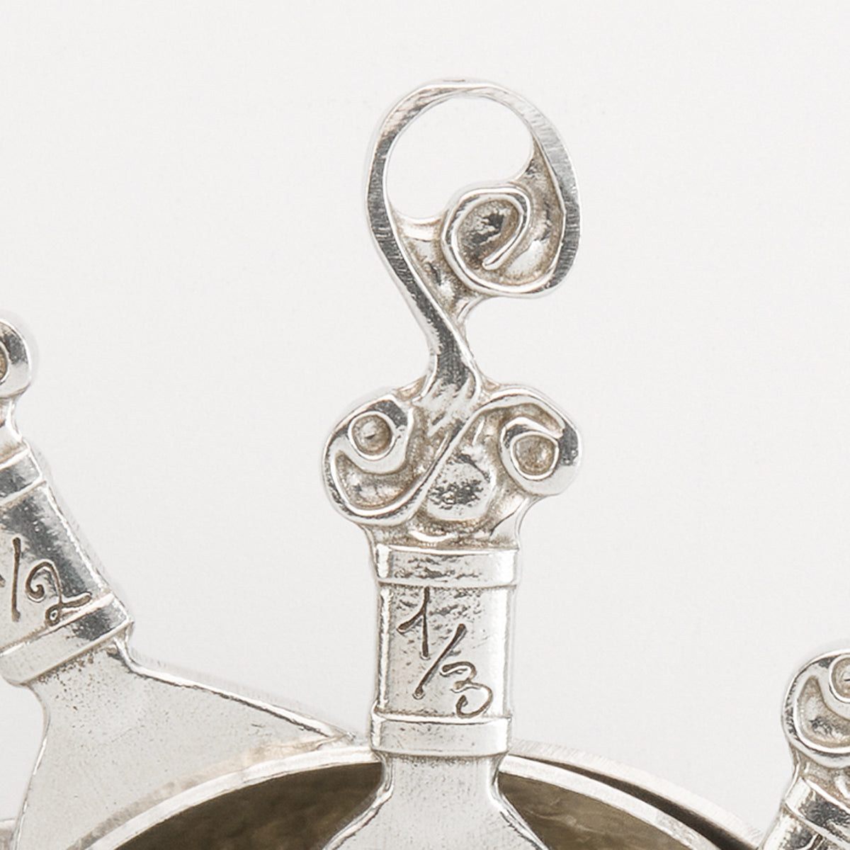 Crosby & Taylor Replacement Pewter Measuring Cup, Vineyard Pattern