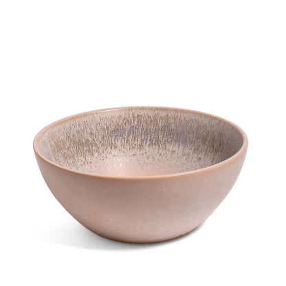 8" Round Stoneware Serving Bowl with Blue Gray Reactive Glaze, Each One Unique