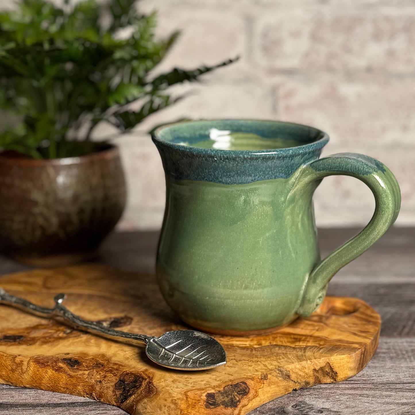 Dragonfly Coffee Tea Mug, Handmade American Pottery