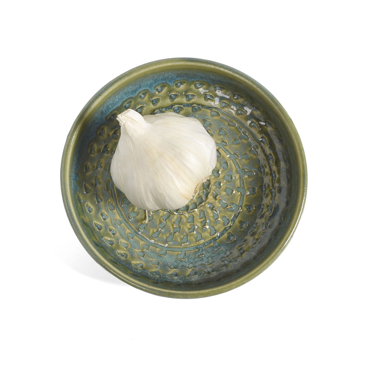 Holman Pottery Garlic Grater Dipping Bowl Combo