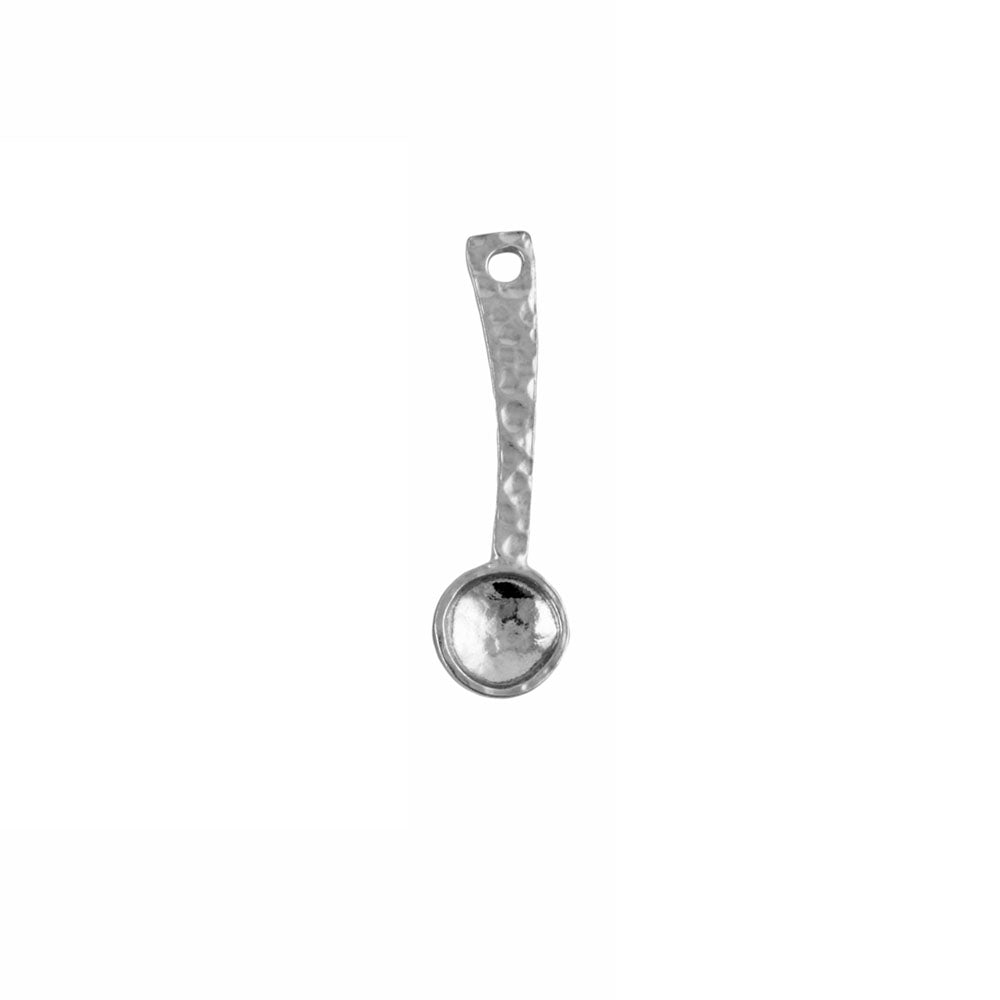 Crosby & Taylor Replacement Pewter Measuring Spoon, Roman Pattern