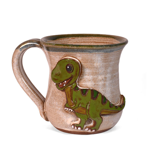 T-Rex Dinosaur Mug by MudWorks Pottery