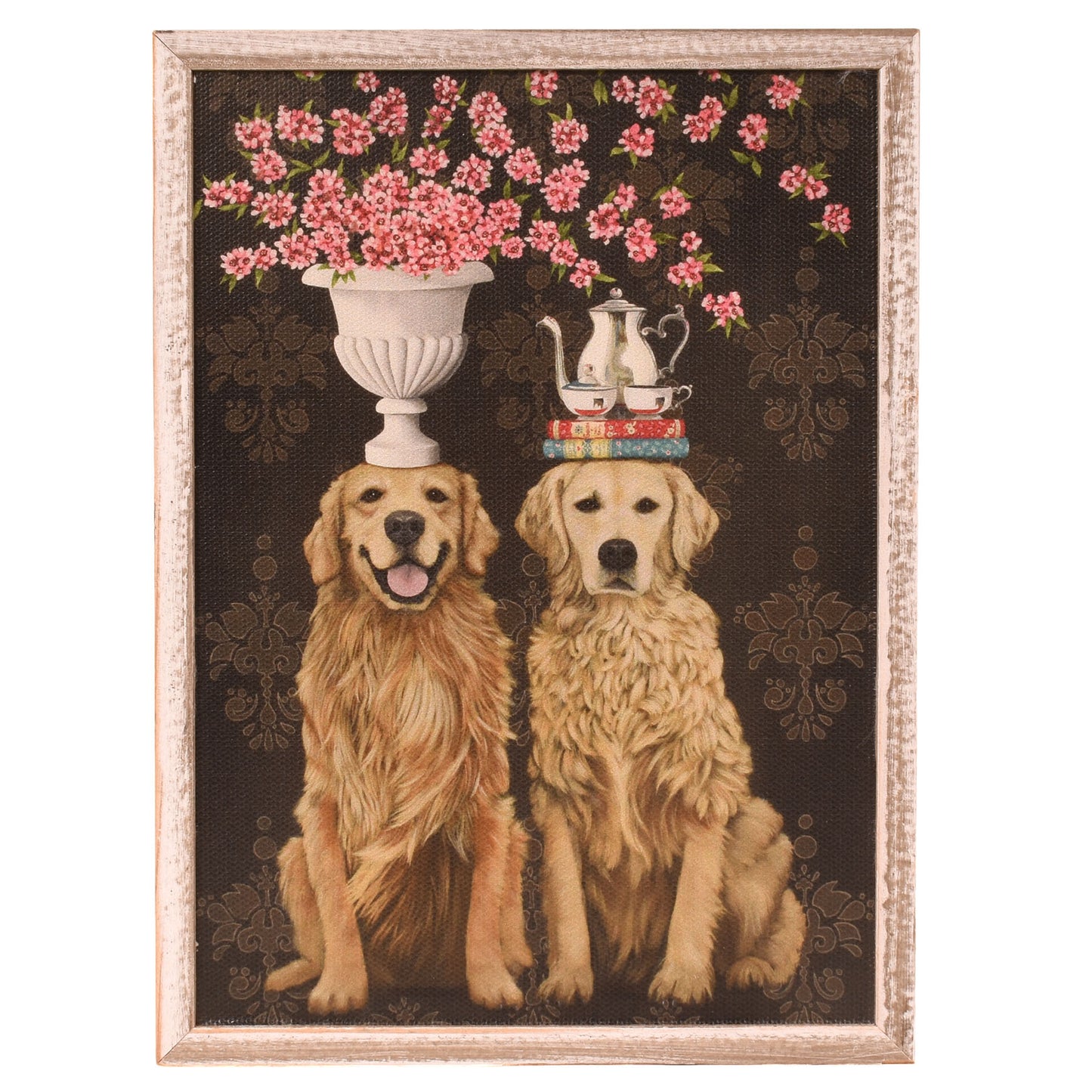 Golden Couple by Heather Gautier 5" x 7" Mini Framed Canvas Wall Art
