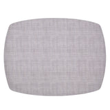 Linen Texture 17" x 13" Premium Vinyl Placemat, Set of 4