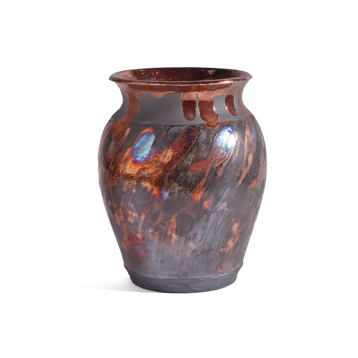 Raku Pottery 6" Vase by PotTerre, Each One Unique