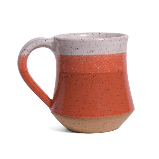 RachaelPots American Handmade 10-oz. Taper Coffee Mug, Coral