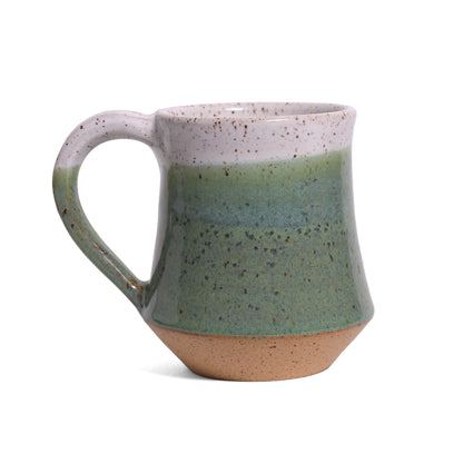 RachaelPots American Handmade 10-oz. Taper Coffee Mug, Sage Green
