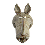 The Potters, LTD Rhino Head Wall Sculpture
