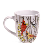 Mary Lake-Thompson Winter Birds 16-ounce Stoneware Mug with Matching Gift Box