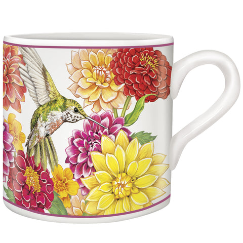 Mary Lake-Thompson Dahlia Hummingbird Ceramic Mug