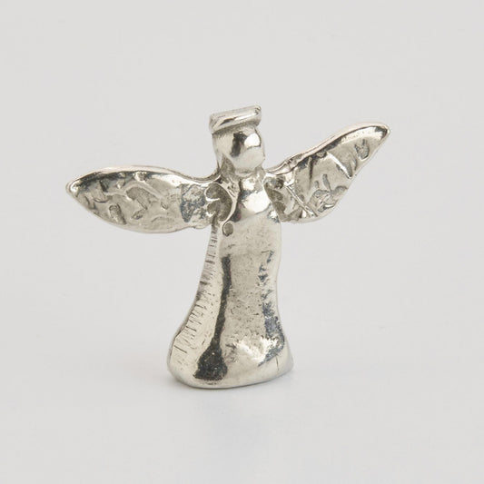 Crosby & Taylor Pewter Miniature Nativity Figurine, Angel