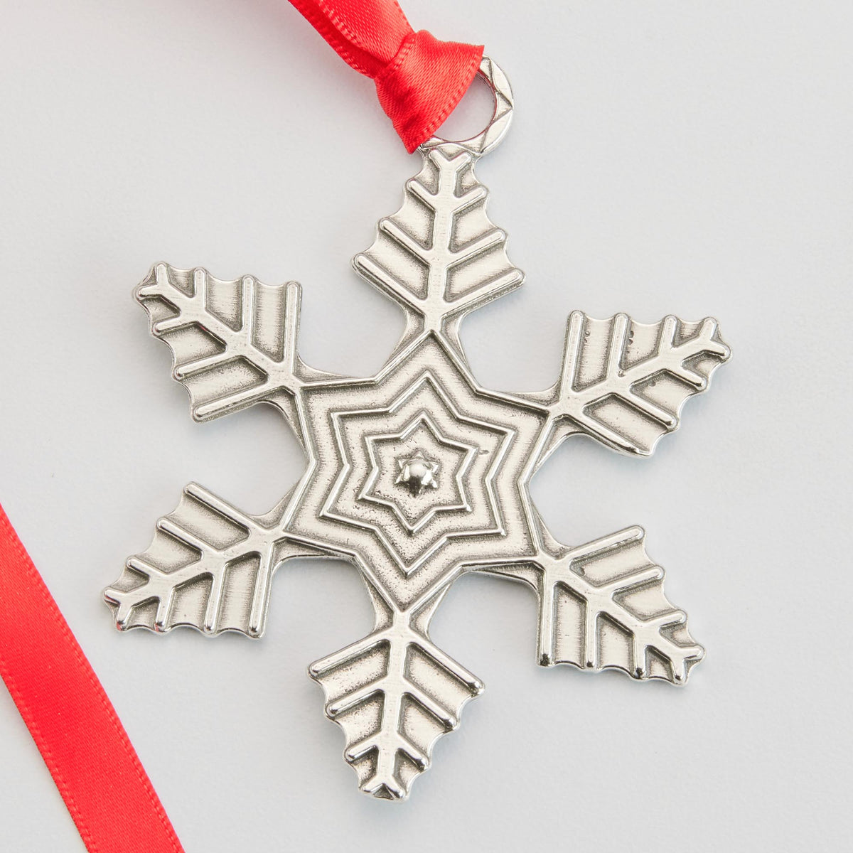 Crosby & Taylor Starflake 2016 Annual Snowflake Pewter Ornament