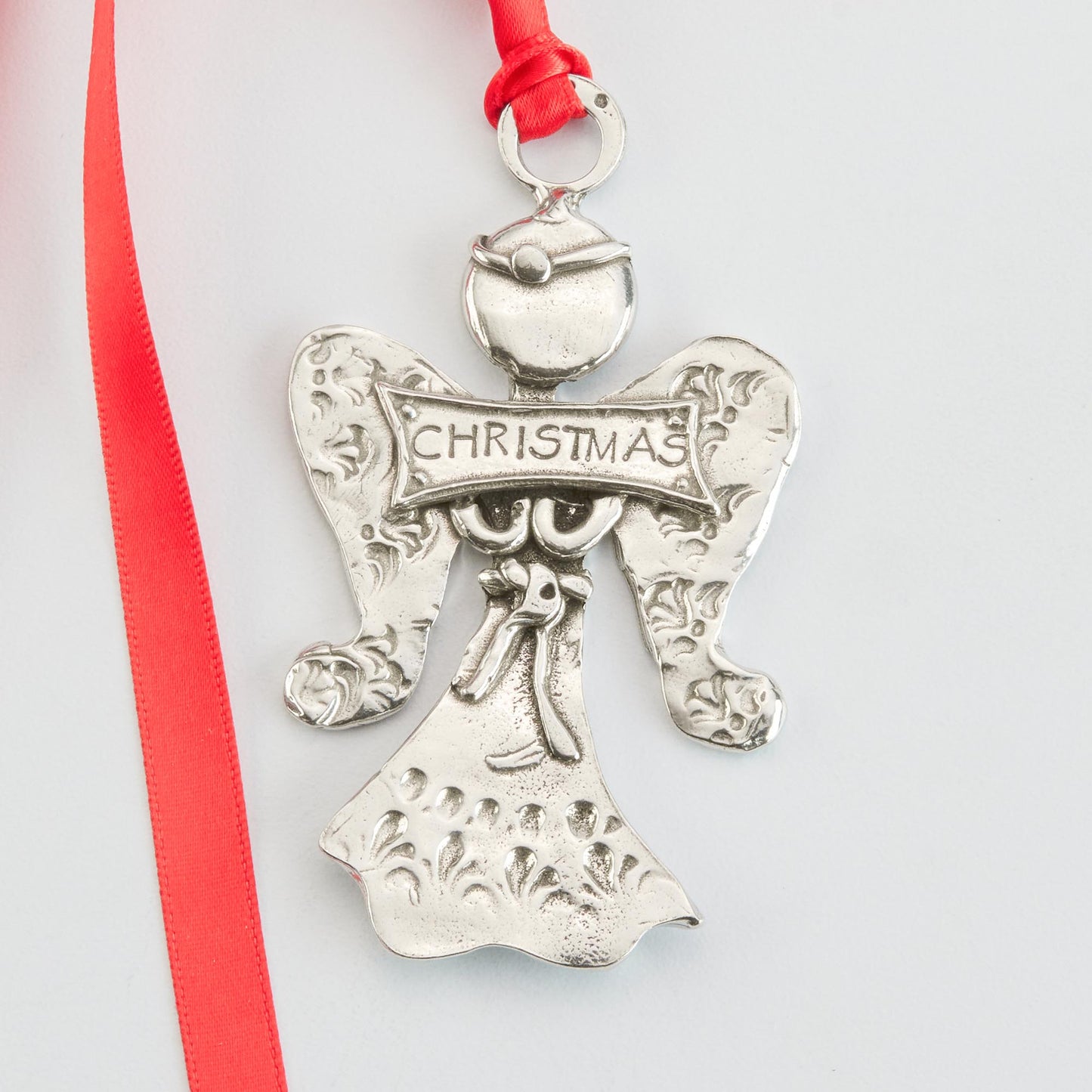 Crosby & Taylor Christmas Angel American Handmade Pewter Ornament