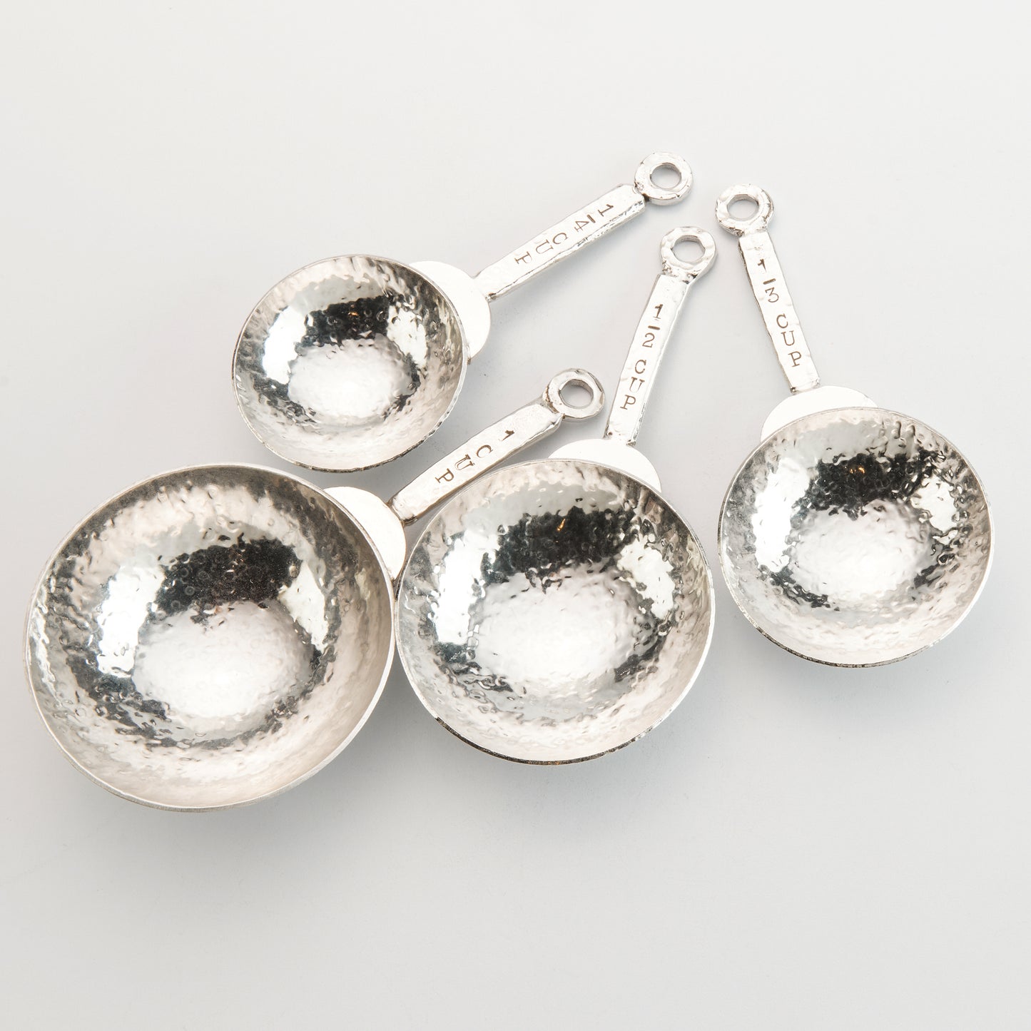 Crosby & Taylor Homestead Artisan Pewter Measuring Cup Set