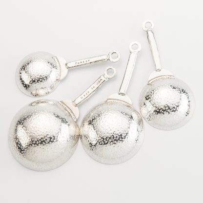Crosby & Taylor Homestead Artisan Pewter Measuring Cup Set