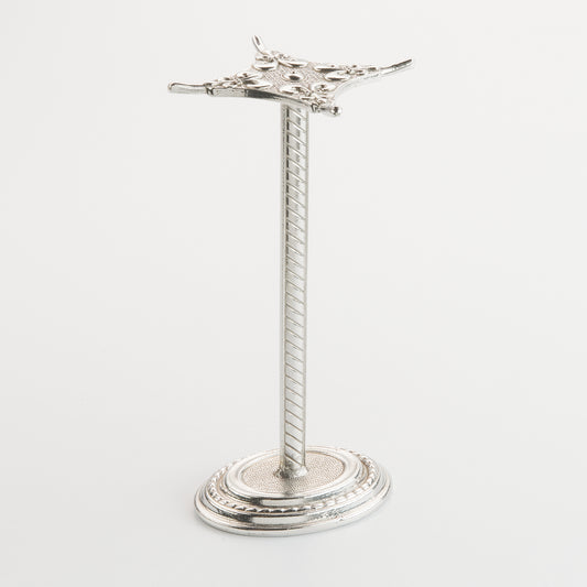 Crosby & Taylor Fleur de Lys Artisan Pewter Display Stand Post for Measuring Cups