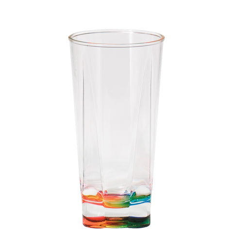 Merritt Crystal Rainbow 16-ounce Acrylic Tumbler, Set of 4