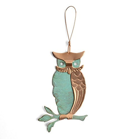 Dos Damas Designs Owl Copper Ornament - The Barrington Garage