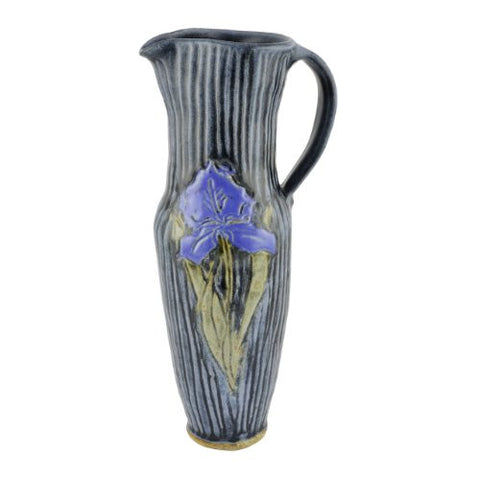 Emily Pearlman Pottery Iris 12-inch Tall Pitcher - The Barrington Garage