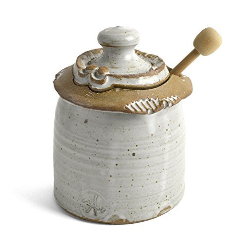 Anthony Stoneware Honey Pot - The Barrington Garage