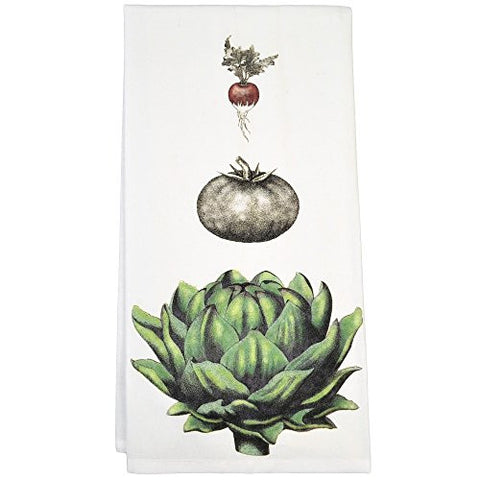 Montgomery Street Artichoke Cotton Flour Sack Dish Towel - The Barrington Garage