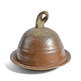 Dock 6 Pottery Butter or Cheese Dish with Dome Lid