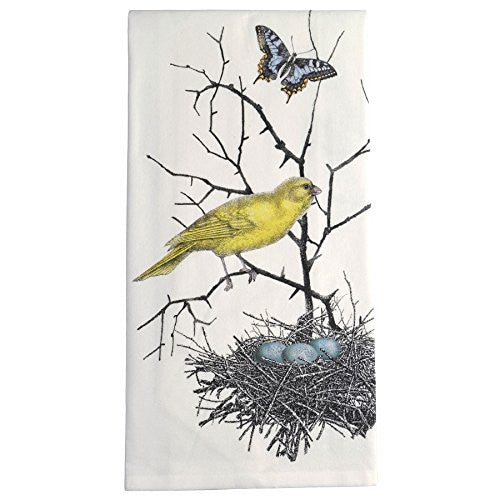 Montgomery Street Bird Nest Cotton Flour Sack Dish Towel - The Barrington Garage
