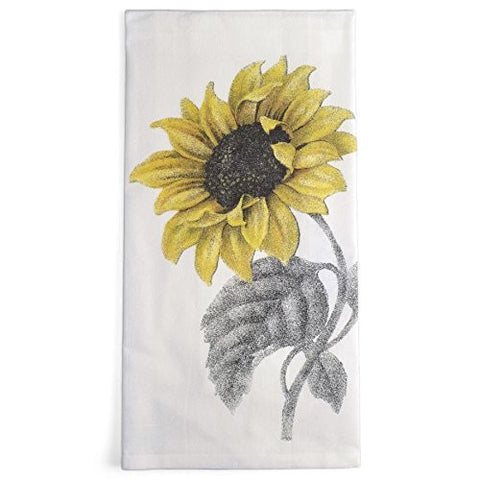 Montgomery Street Sunflower Cotton Flour Sack Dish Towel - The Barrington Garage