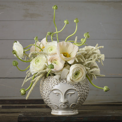Accent Decor Queen Ophelia 6-inch Stoneware Pot
