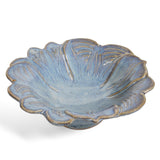 Anthony Stoneware Petals 8-inch Footed Bowl