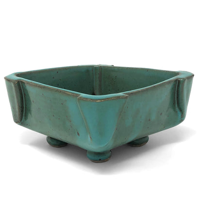 Anthony Stoneware 5-inch Square Footed Dish