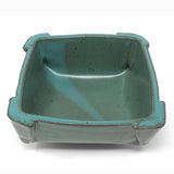 Anthony Stoneware 5-inch Square Footed Dish