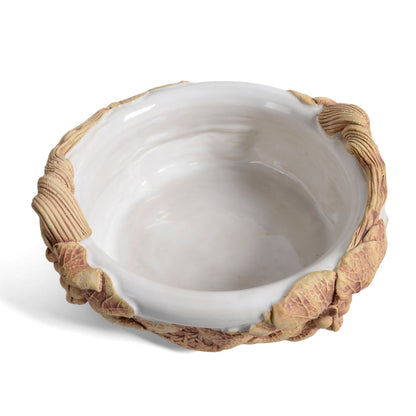 Charlestown Porcelaine Sea Grape Leaf 2-Quart Baking Dish