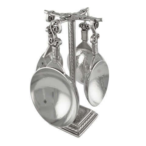 Crosby and Taylor Vineyard Pewter Measuring Cups with Display Post - The Barrington Garage